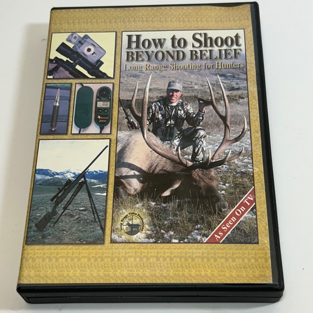 How to Shoot Beyond Belief Long Range Shooting for Hunters 3 DVD Set John Burns